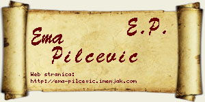 Ema Pilčević vizit kartica